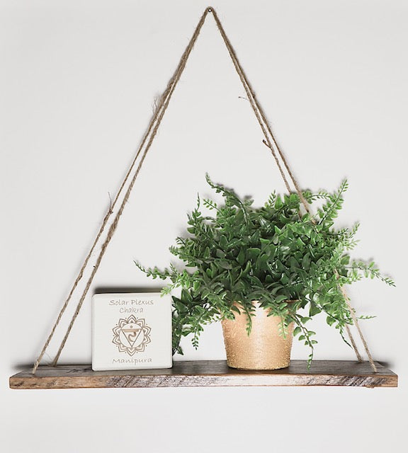 Solar Plexus (Manipura) Chakra Laser Engraved Block Little Darling