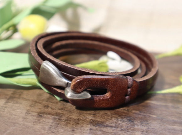 Leather Wrap Bracelet