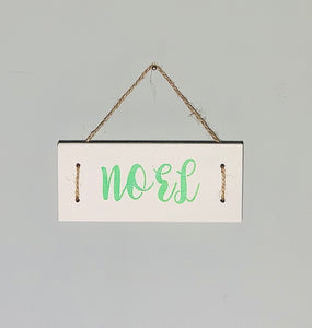 Noel Christmas Wooden Sign